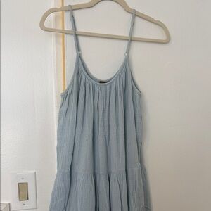 Magaschoni Light Blue Maxi Dress